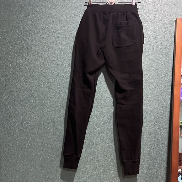 XS Champion Black Reverse Weave Joggers with Side pockets and back pocket - Picture 5 of 8